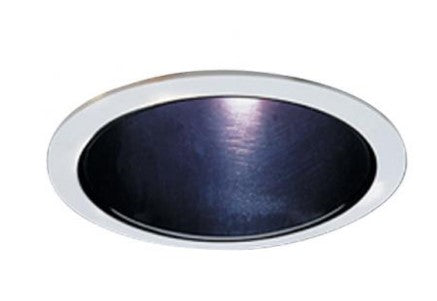 ELCO Lighting ELS520B 5 Inches Reflector Trim Black with White Ring Finish