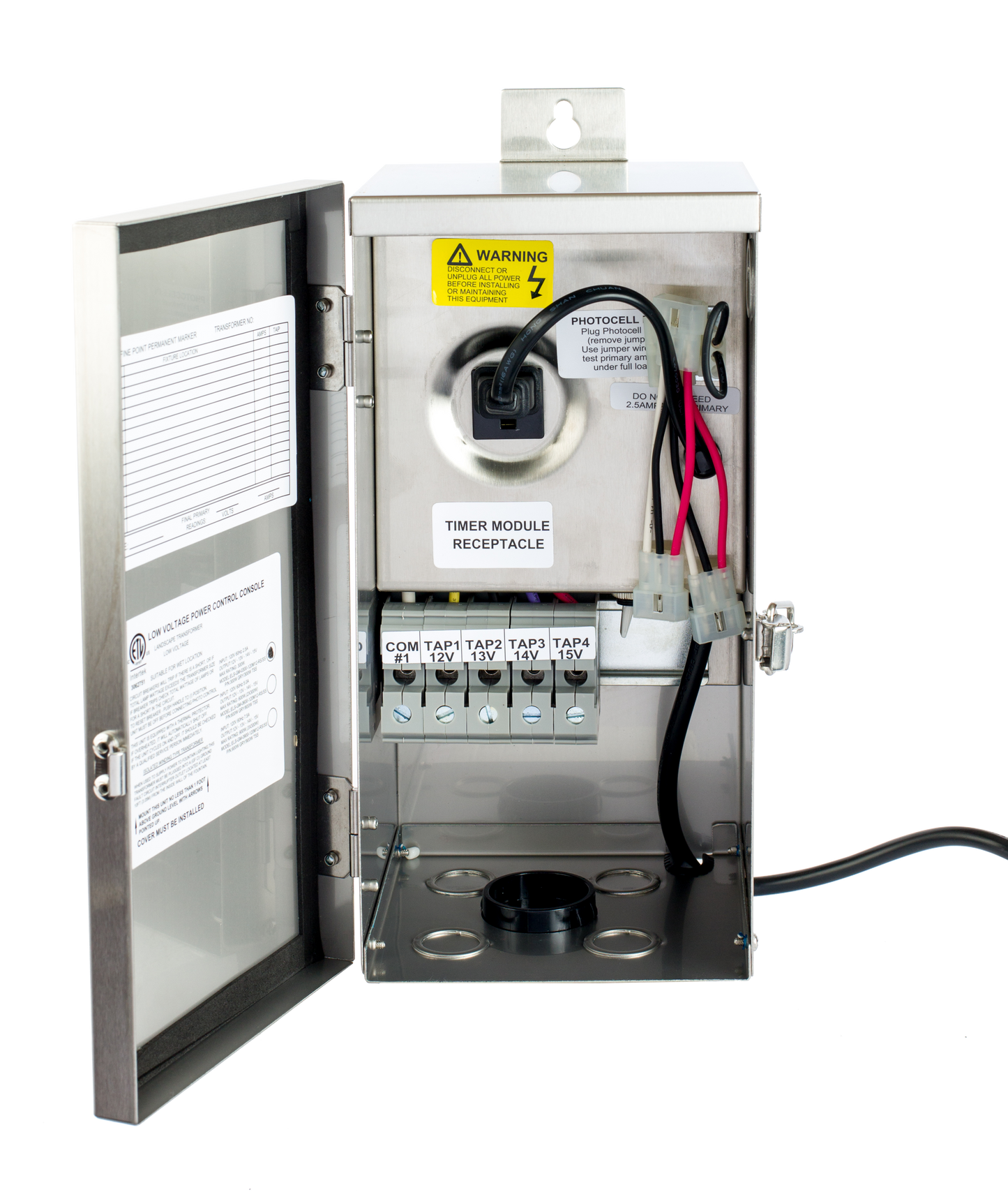 EMCOD EMT300SS-E 300W Magnetic Non Dimmable Transformer, Stainless Steel Enclosure