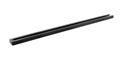 Elco Lighting EP006B 6' (72 5/32") Single Circuit Track, All Black