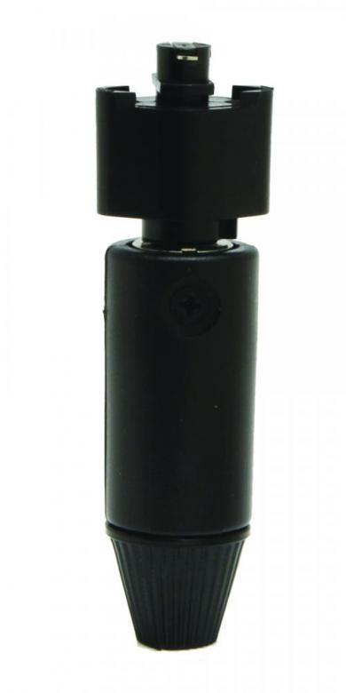 Elco Lighting EP2015B Mini Track Adapter Low Voltage Pendant Accessory, All Black