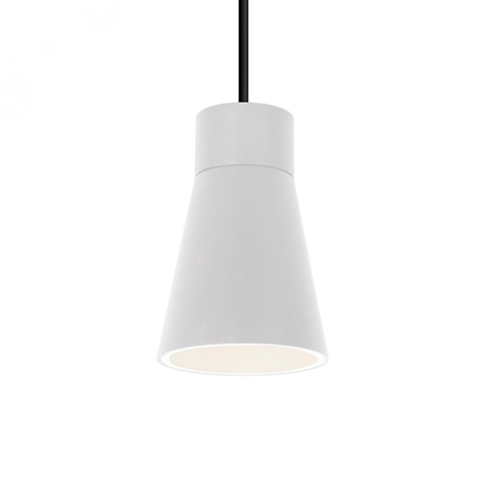 Kuzco Lighting EP26608-WH Harlowe LED Pendant 8 Inch Light White Finish