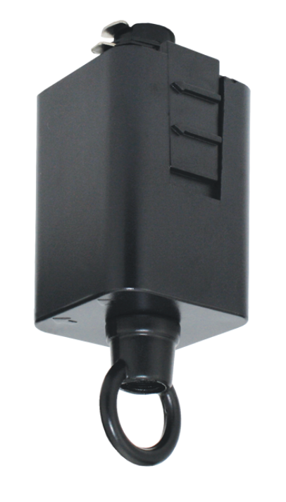 Elco Lighting EP815B Pendant Adapter Track Accessory, All Black