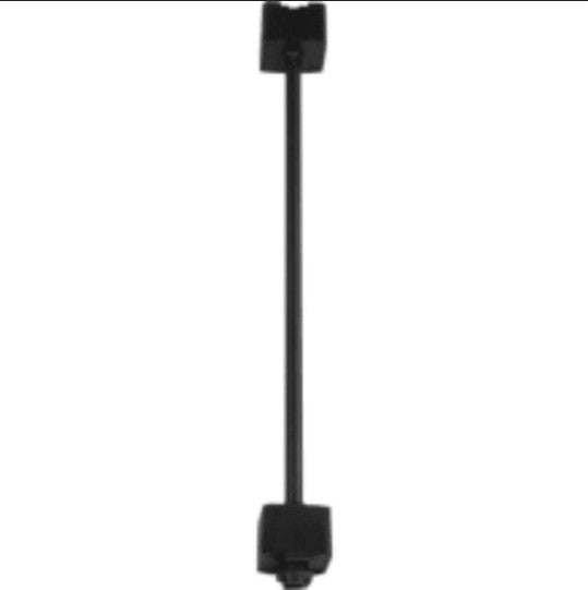 Elco Lighting EP836B 36" Extension Stem Track Accessory, All Black Finish