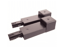 Elco Lighting EP979B Conduit Continuation Kit Track Accessory, All Black