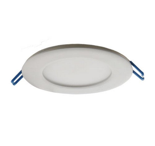 ELCO Lighting ERT41130W 9W 4" Ultra Slim LED Round White Panel Light 3000K, 535lm