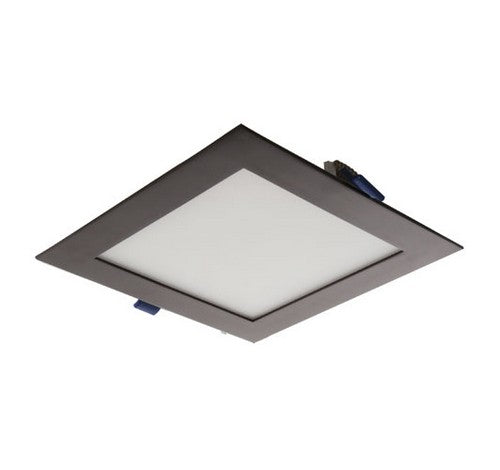 ELCO Lighting ERT441XXBZ Bronze LED Interior / Exterior 4" Square Ultra Slim Panel Overhead Lighting 120V - BuyRite Electric