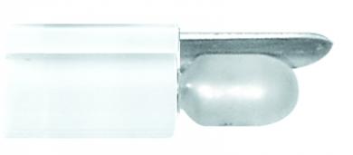 Elco Lighting ET2101W Miniature Track Lights Single Wedge Base Socket, Wattage 11W, Voltage 12V or 24V, All White