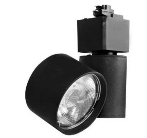 ELCO Lighting ET61830DB Gordian Modern Black LED Mini Track Light Head 120V - BuyRite Electric