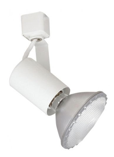 Elco Lighting ET647W 120V Line Voltage Mini Universal Track Fixture, White Finish