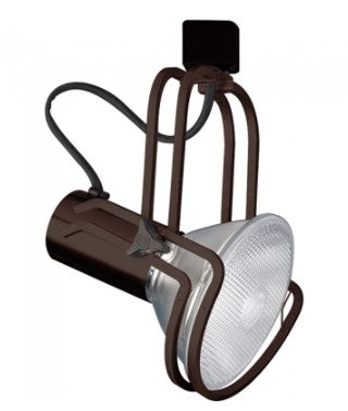 Elco Lighting ET654BZ 120V Line Voltage Lumina Wire Form Track Fixture, All Bronze Finish