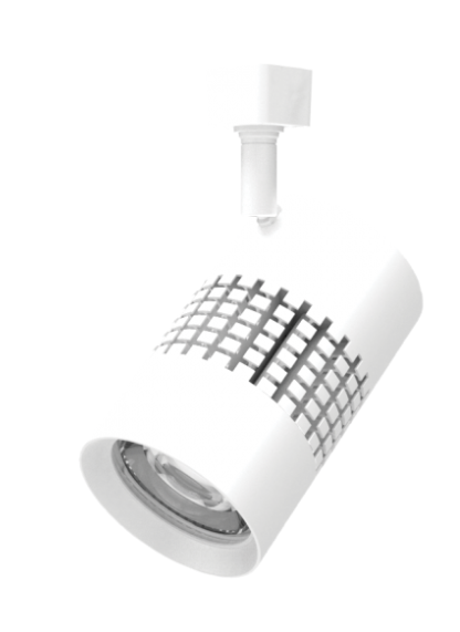 Elco Lighting ET752-40DW LED Celtic™ Track Fixture, 15W, 35° Beam Angle, Color Temperature 4000K, All White