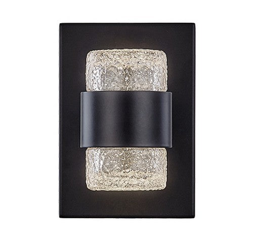 Kuzco Lighting EW48208-BK Copenhagen Outdoor Wall Black LED Sconce Light 120V - BuyRite Electric