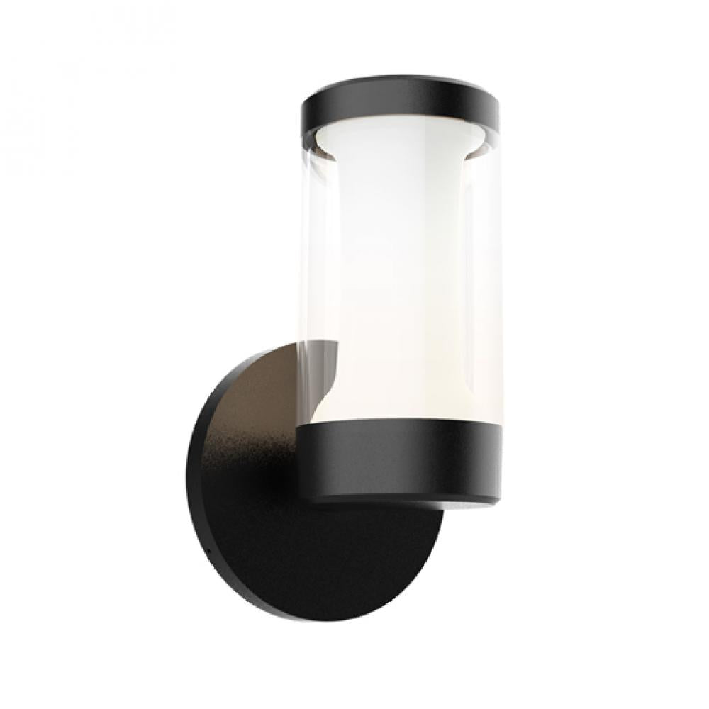 Kuzco Lighting EW64508-BK Varo LED 8 Inch 8W Wall Sconce Light Black Finish