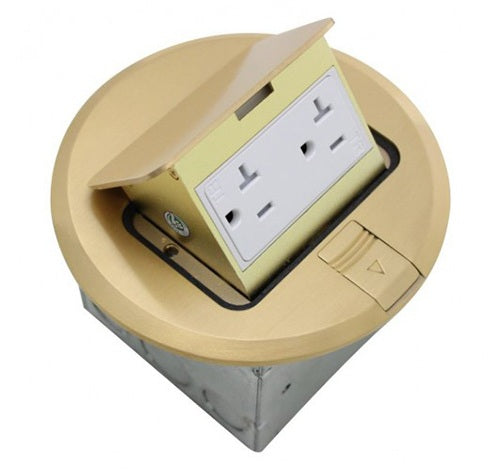 Orbit Floor Box Pop Up With Duplex Receptacle 125V AC - BuyRite Electric