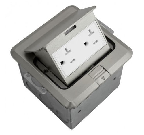 Orbit Floor Box Pop-up With Duplex Receptacle 125V AC - BuyRite Electric