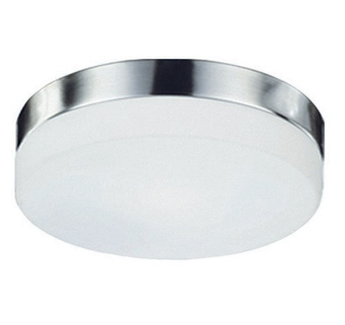 Kuzco Lighting FM2009-XX Lomita Brushed Nickel LED Round Flush Mount Ceiling Light 120V - BuyRite Electric