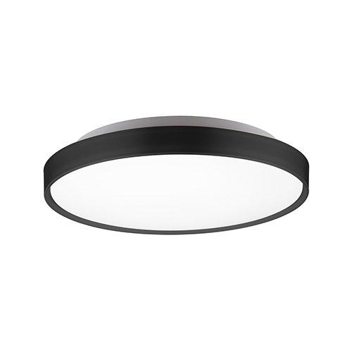 Kuzco Lighting FM43518-BK LED 17 Inch Brunswick Flush Mount Ceiling Light Black Finish