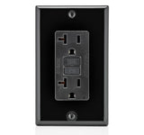 LEVITON GFNT2 Self-Test SmartlockPro Slim Non-Tamper Resistant Receptacle with LED Indicator 20A / 125 VAC