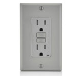 LEVITON GFTR1 SmartlockPro Tamper-Resistant Receptacle with LED Indicator 15A / 125 VAC