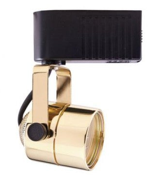 ELCO Lighting ETLD528G Low Voltage LED Cylinder Track Fixture 50W 12V Triac Gold Finish