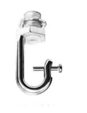 Westgate HB-HOOK Manufacturing High 2-1/2 Inch Heavy-Duty Zinc ALLOY Hook With 1/2 Inch Steel Locknut Set Screw Cable Bushing