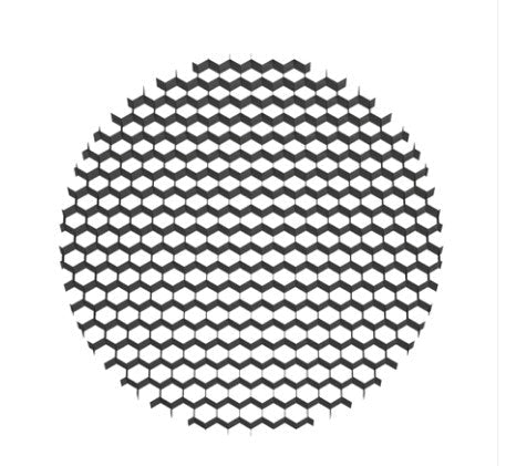 ABBA Lighting USA HC02 Aluminum Louver for Par36 Fixtures