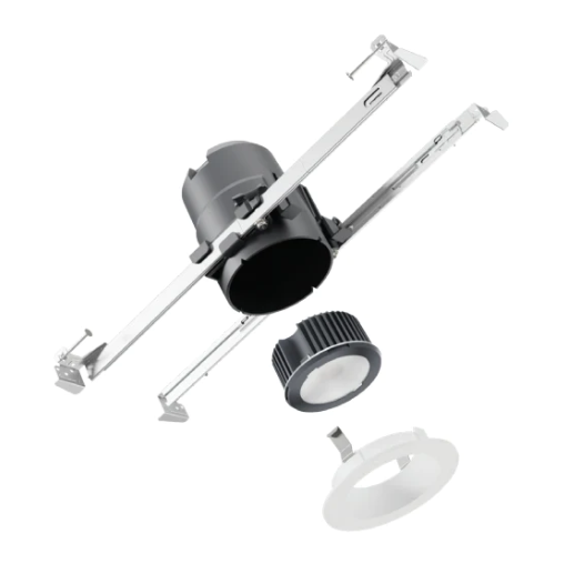 DMF Lighting HM3C H-Series Downlight Module with Natural Warm Dim, Lumens 350/950, Color Temperature 3000K/2200K, White Finish