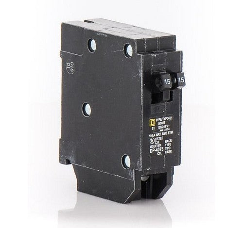 Square D HOMT1515 15 Amp Tandem Plug-On Circuit Breaker 10KA 120/240 VAC - BuyRite Electric