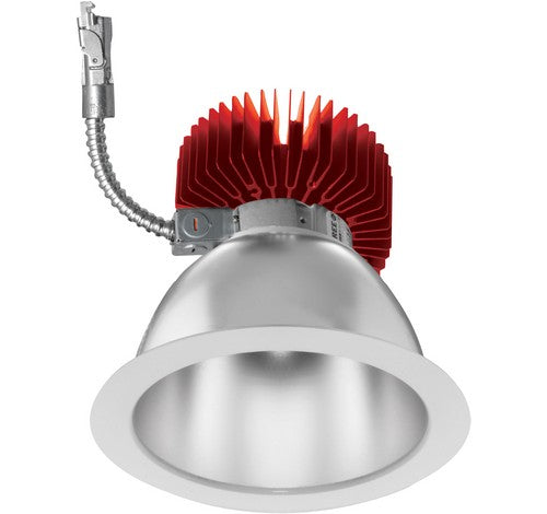 ELCO Lighting E610L6040HW 6 Inch Reflector LED Light Engine Trims Haze with White Ring Finish 4000K 6000 lm