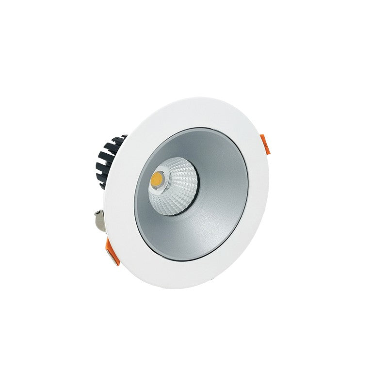 Westgate LRD-10W-35K-4WTR-HZ LED 4 Inch 10W Architectural Winged Recessed Lights - Open Trim 3500K Matte Silver Finish