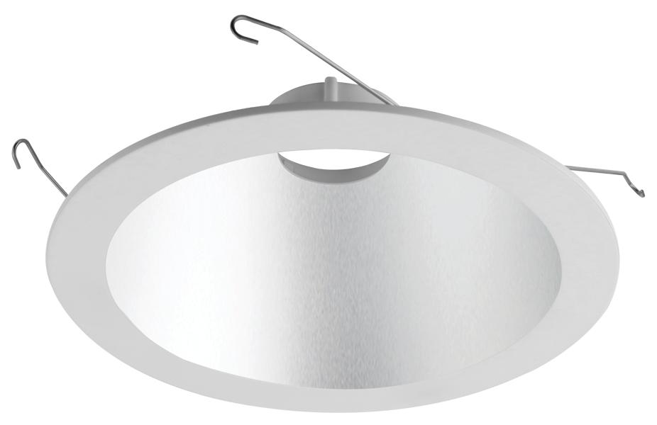 Elco Lighting ELK6418H 6 Inch Pex™ Round Reflector Trim for Koto Module with Haze/White Ring