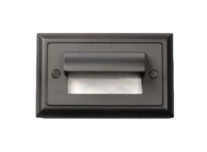 Core Lighting ST300-WW-HV-BZ-12V LED 2.0W Indoor / Outdoor Steplight Model ST300 Color Temperature 3000K Horizontal Visor, Voltage 12V Bronze Finish