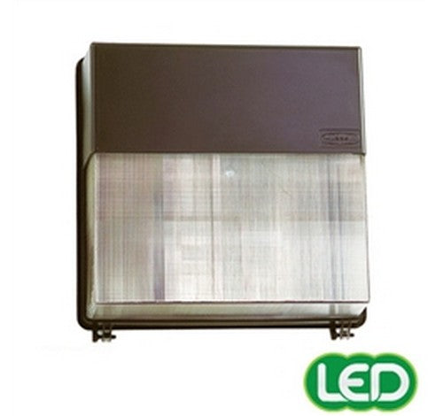 Bronze Finish, Perimaliter LED Wallpack, Polycarbonate Refractor,5000K, 30 LEDs, 5337 Lumens,120-277V- BuyRite Electric