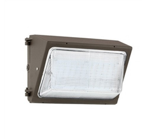 Hubbell Outdoor Lighting WGH-81L-5K-U-S 32W Bronze Finish LED Glass Wallpack, 81 LEDs, Type IV Distribution, 3302 Lumens, 5000K, 120-277V- BuyRite Electric