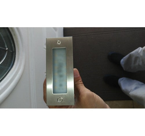 ABBA Lighting 3W STS02 Stainless Edge Steel Step Light 12V AC / DC - BuyRite Electric