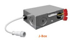 EnvisionLED JBX-14W-277-347V LED 6 Inch 14W External J-Box Square 200-347V Driver