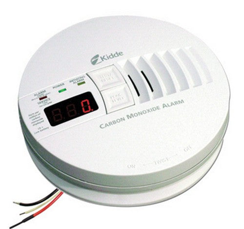Kidde KN-COP-IC Hardwired Operated Carbon Monoxide Alarm with Digital Display 9V - BuyRite Electric