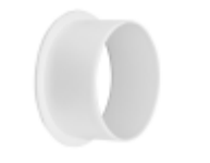 Elco Lighting L50W White Snoot Koto Accessories