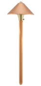 Westgate LA-116-CR-12IN LED 3W 12 Inch Area Lights 12V AC/DC Solid Copper Finish