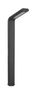 Westgate LAL-12V-127-23-30K-BK 10W LED Landscape Area Lights Ground or Surface Mount Lean Model Black Finish 12V 3000K