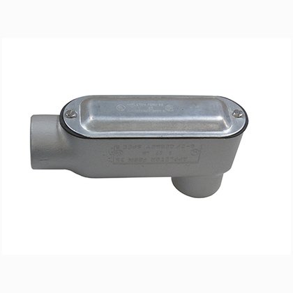 Westgate LB-100CG 1 Inch Type LB Threaded Conduit Body with Cover & Gasket