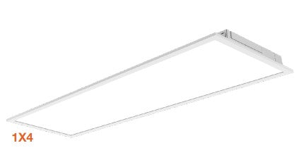 EnvisionLED LED-BPL-1x4-3M40-4CCT Wattage 40W, Back-lit Panel Light, Size 1x4 4-CCT & 3-Power Selectable, White Finish