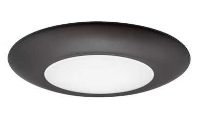EnvisionLED LED-CDSK-6-15W-5CCT-BZ 6" Cusp-Line LED Disk Light, Multi-Color Temperature, Bronze Finish