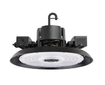 EnvisionLED LED-RHB3-3P240W-CTRI-BL-6 LED UFO High Bay w/Whip, Multi- Color Temperature, Black Finish