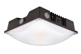 EnvisionLED LED-SCP-3P60W-TRI-BZ LED Slim-Line Square Canopy Light, Multi-Color Temperature, Bronze Finish
