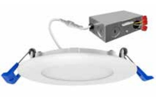 EnvisionLED LED-SL-PNL-4R-3P12W-5CCT-WH 4 Inches EXT SnapTrim Round Downlight Watt 12W, Lumens 840lm, Color Temperature 5-CCT White Finish