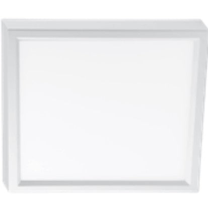 EnvisionLED LED-SLDSKSQ-12-22W-5CCT-WH LED 12 Inches Square Slimline Disk 5CCT Selectable White Finish