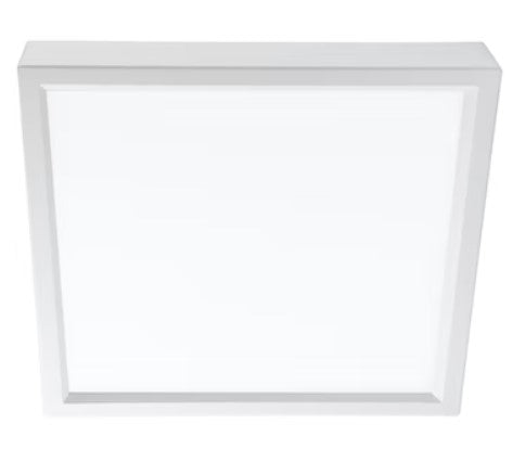 EnvisionLED LED-SLDSKSQ-7-15W-5CCT-WH-0/10V Wattage 15W, Size 7 Inch, Slimline Surface Mount Square, 120-277 0-10V Dimmmable, White Finish