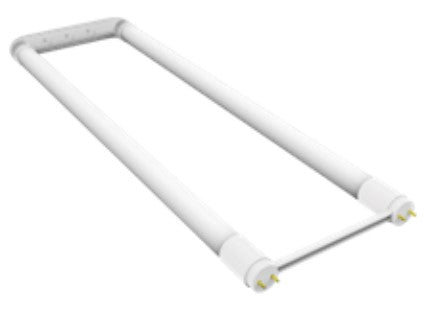 EnvisionLED LED-T8U-DF-GL-22X6-15W-40K LED T8 Type A + B U-Shaped Bulbs 15W 4000K 20 PACK