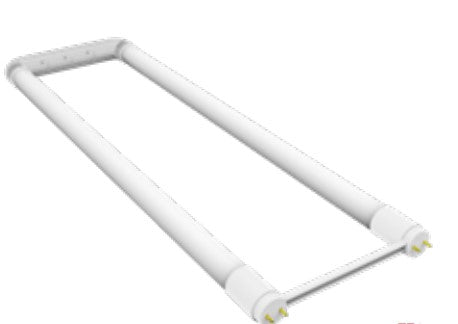 EnvisionLED LED-T8U-DF-GL-22X6-15W-CTRI 3CCT Selectable T8 Type A + B U-Shaped LED Bulbs 20 PACK